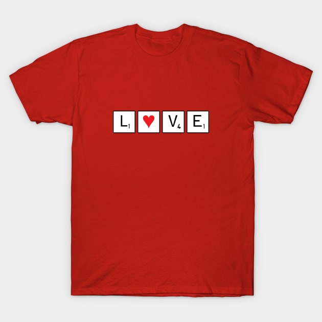 L.O.V.E. T-Shirt by carlomanara